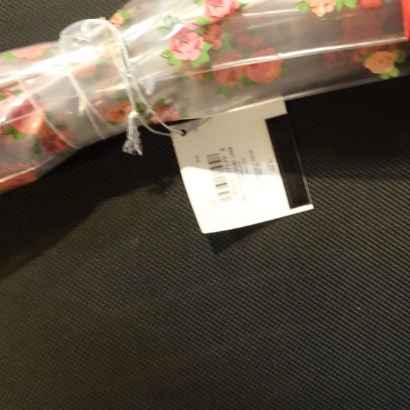 Coach Mini Clear Bubble Umbrella In Vintage Rose Print - Picture 3 of 3